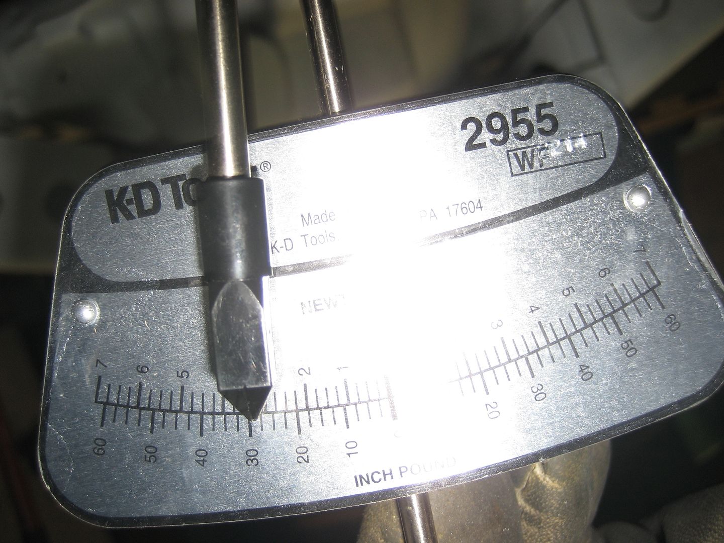 • inchpound torque wrench for pinion preload